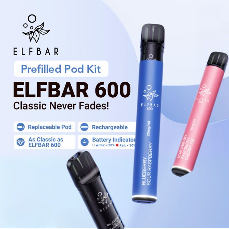 Elf Bar 600 Prefilled KIT