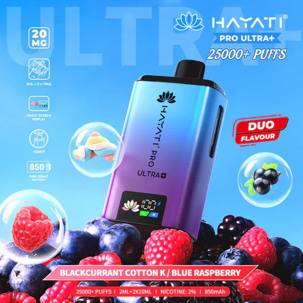 Hayati Pro Ultra Plus 25000 Puff - Box of 5