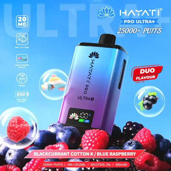 Hayati Pro Ultra Plus 25000 Puffs Prefilled Vape