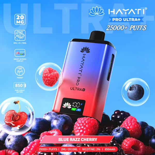 Hayati Pro Ultra Plus 25000 Puff - Box of 5