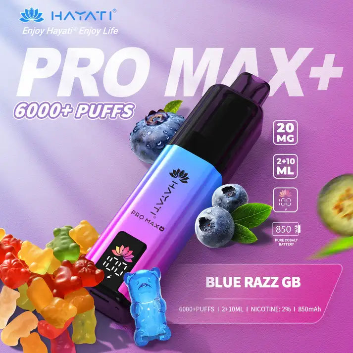 Hayati Pro Max Plus 6000 Puffs Vape