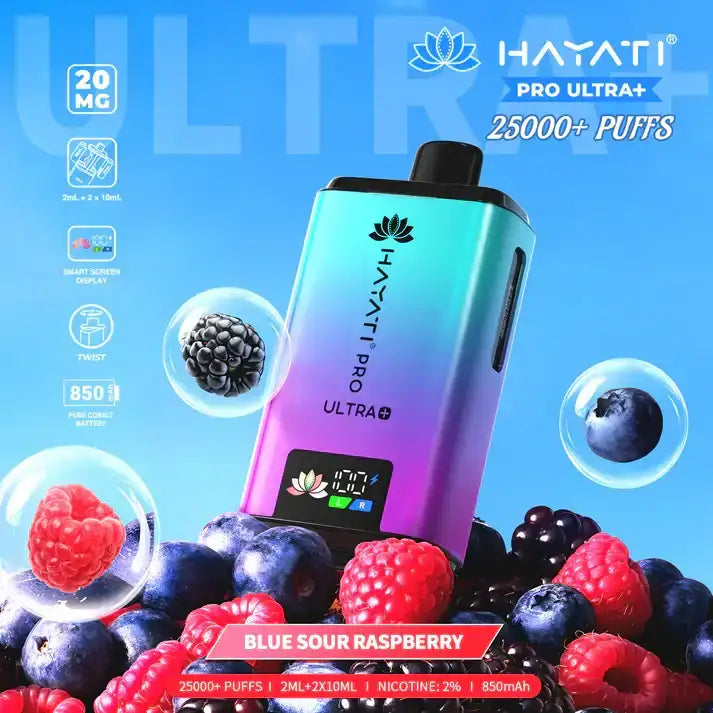 Hayati Pro Ultra Plus 25000 Puffs Prefilled Vape