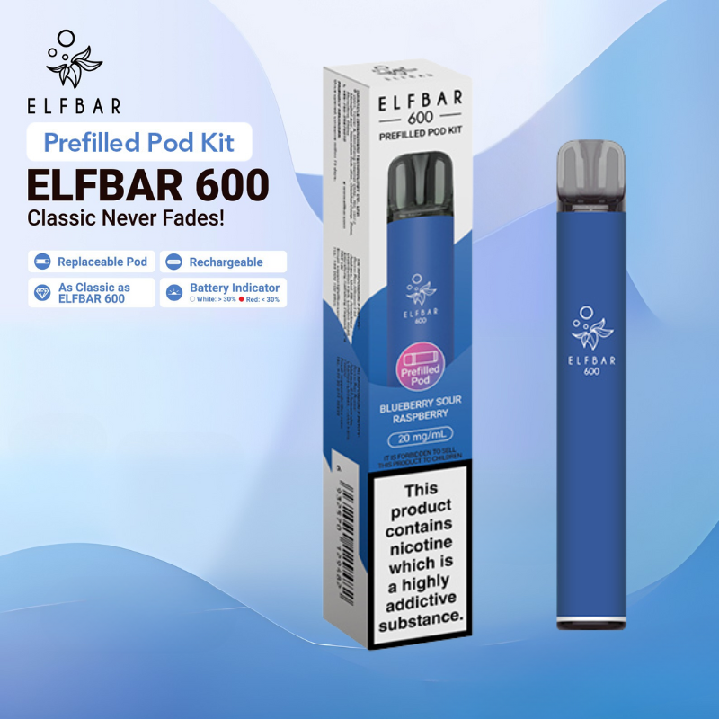 Elf Bar 600 Prefilled KIT