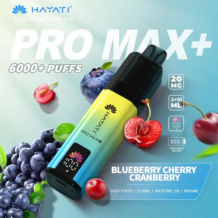 Hayati Pro Max Plus 6000 Puffs Vape