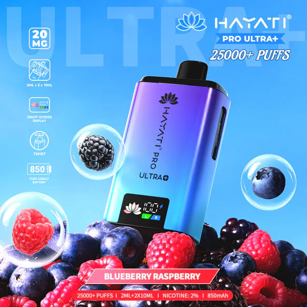 Hayati Pro Ultra Plus 25000 Puff - Box of 5