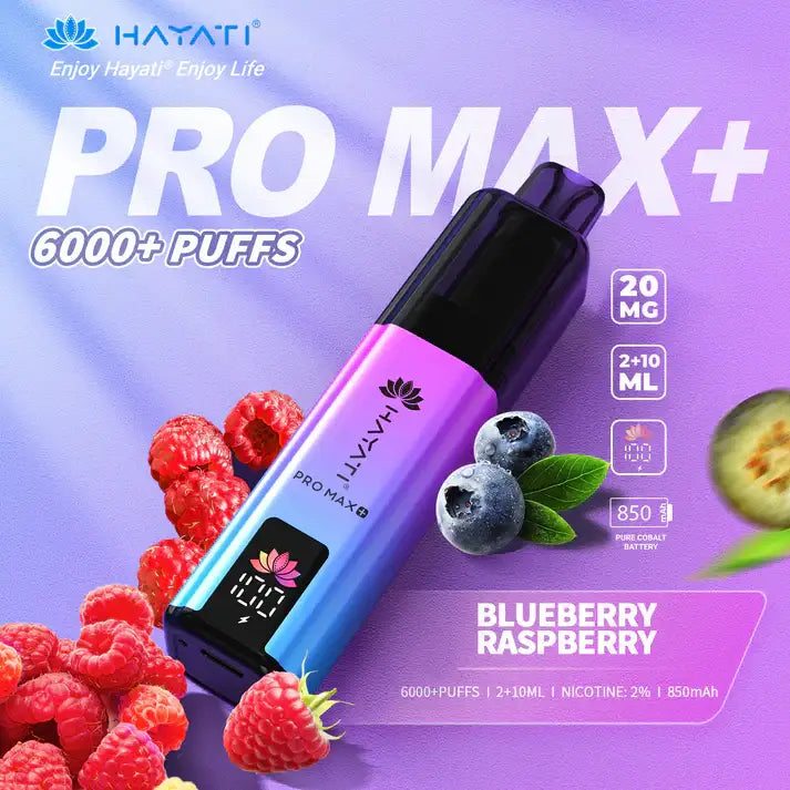 Hayati Pro Max Plus 6000 Puffs Vape