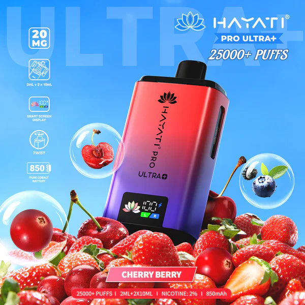 Hayati Pro Ultra Plus 25000 Puff - Box of 5
