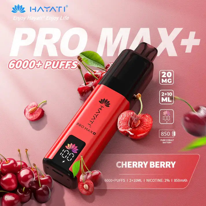 Hayati Pro Max Plus 6000 Puffs Vape