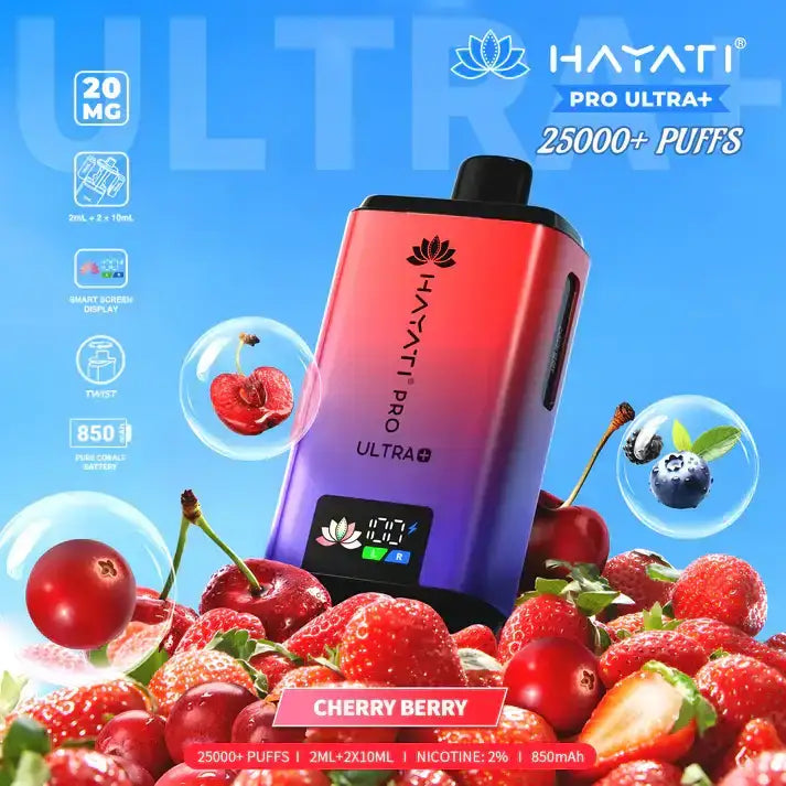 Hayati Pro Ultra Plus 25000 Puffs Prefilled Vape