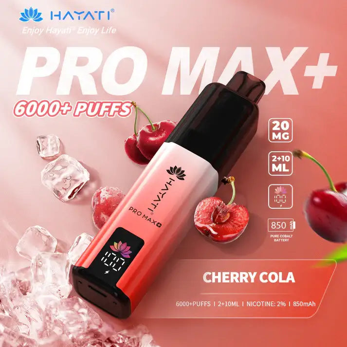 Hayati Pro Max Plus 6000 Puffs Vape