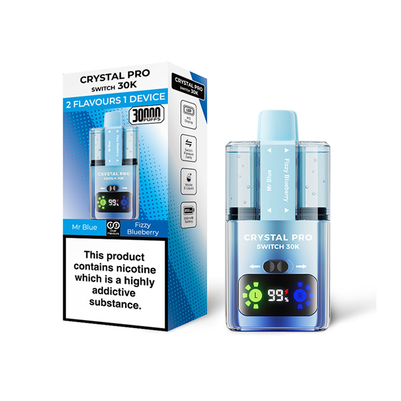 Crystal Pro Switch 30K Puffs Prefilled Pod Vape