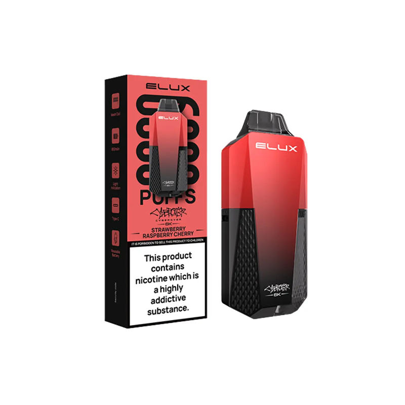 Elux Cyberover 6K Rechargeable Prefilled Vape Kit