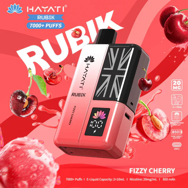Hayati Rubik 7000 Puffs Prefilled Pod Vape Kit