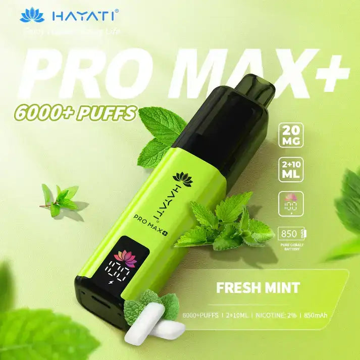 Hayati Pro Max Plus 6000 Puffs Vape