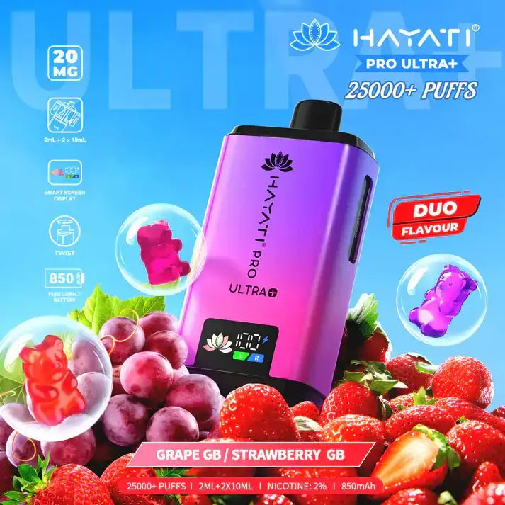 Hayati Pro Ultra Plus 25000 Puffs Prefilled Vape