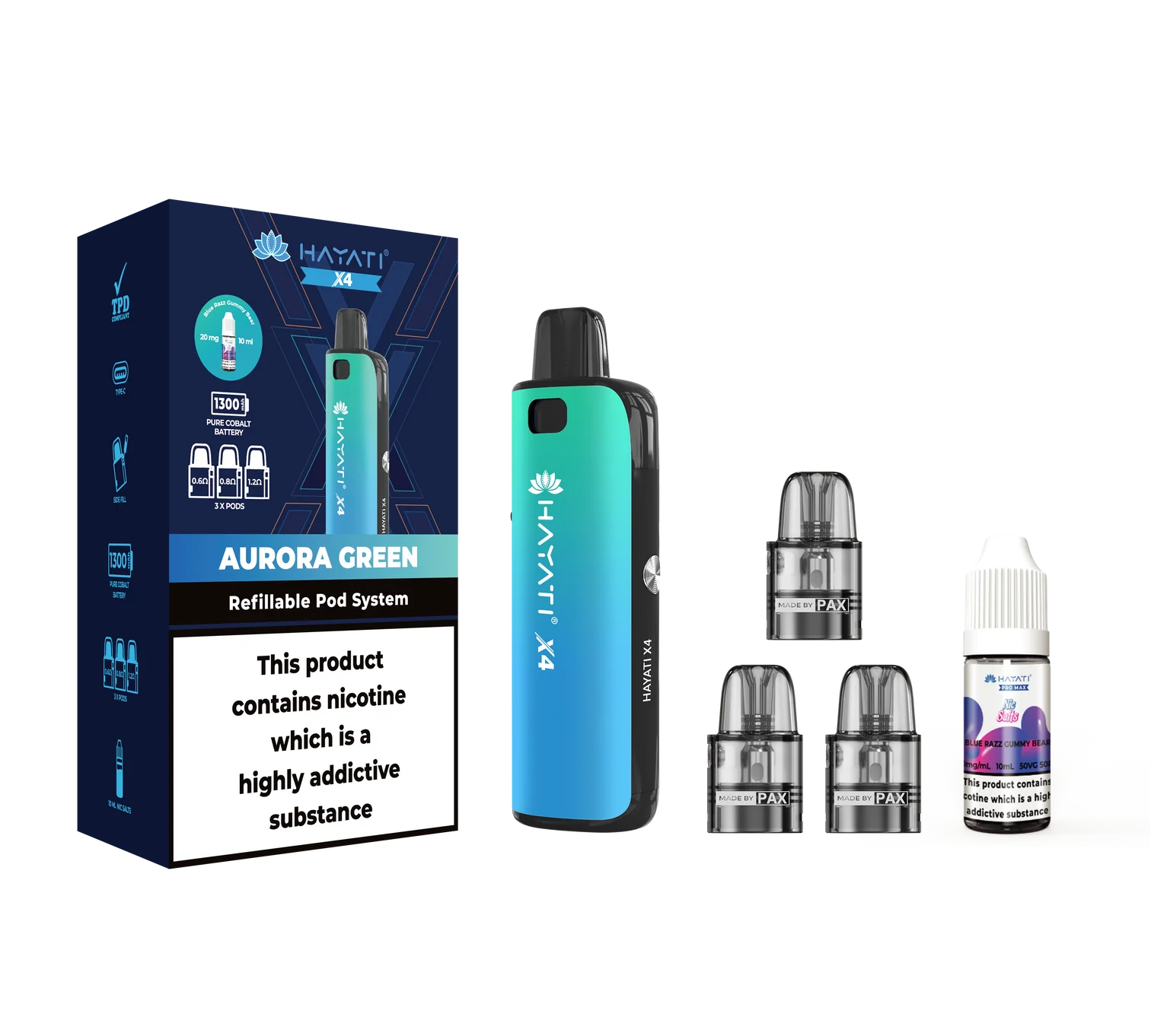 Hayati X4 Pod Kit
