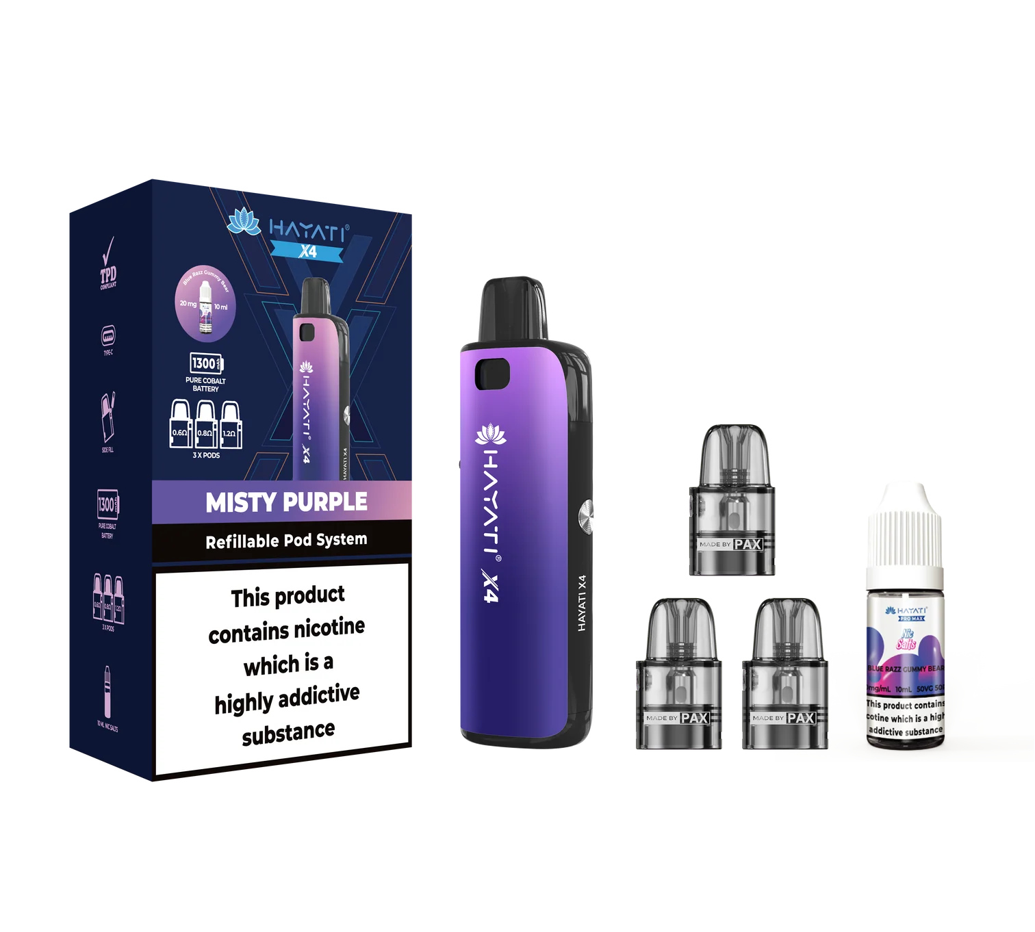 Hayati X4 Pod Kit