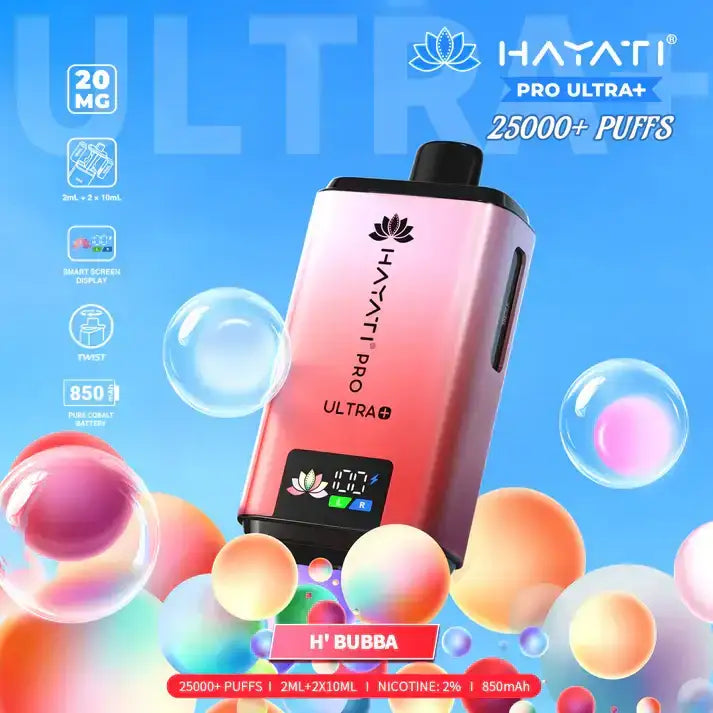 Hayati Pro Ultra Plus 25000 Puffs Prefilled Vape