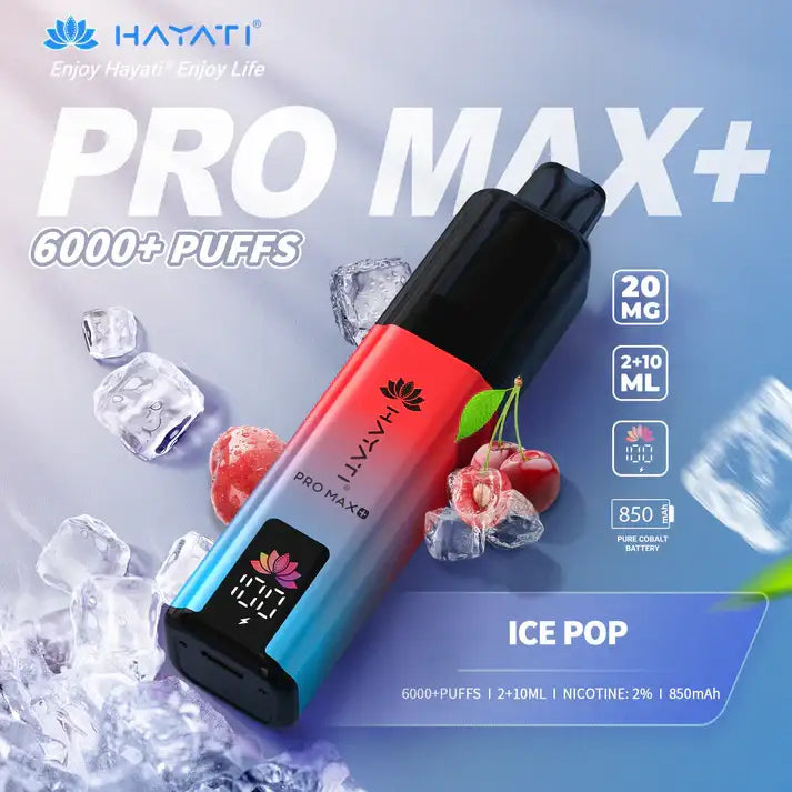 Hayati Pro Max Plus 6000 Puffs Vape