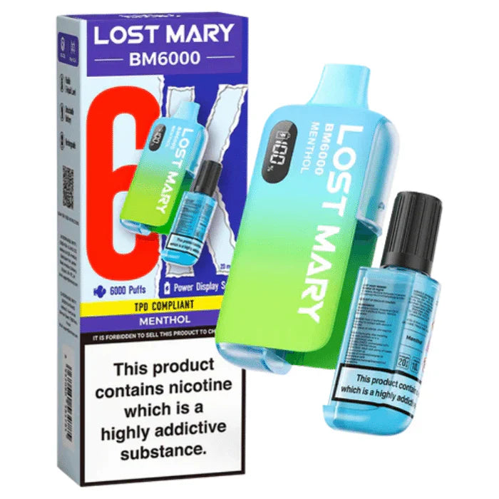 Lost Mary BM6000 Prefilled Vape (BOX OF 10)