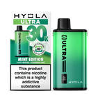 Hyvla Ultra vape device and packaging on a white background