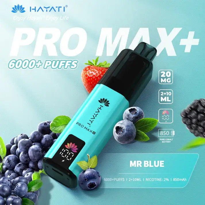Hayati Pro Max Plus 6000 Puffs Vape