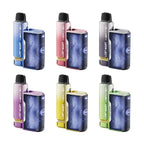 Collection of Lost Mary vape devices in various colors on a white background