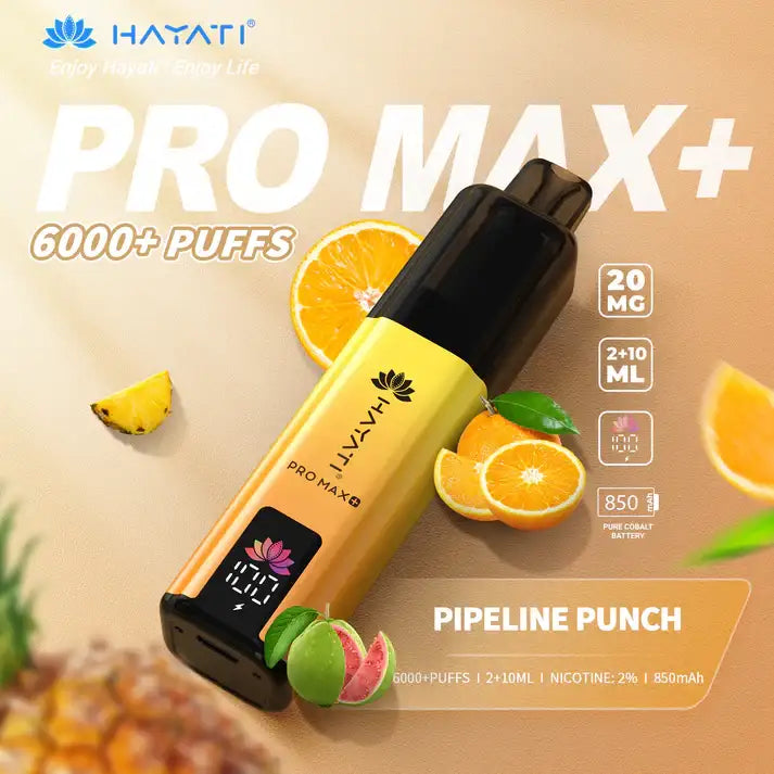Hayati Pro Max Plus 6000 Puffs Vape