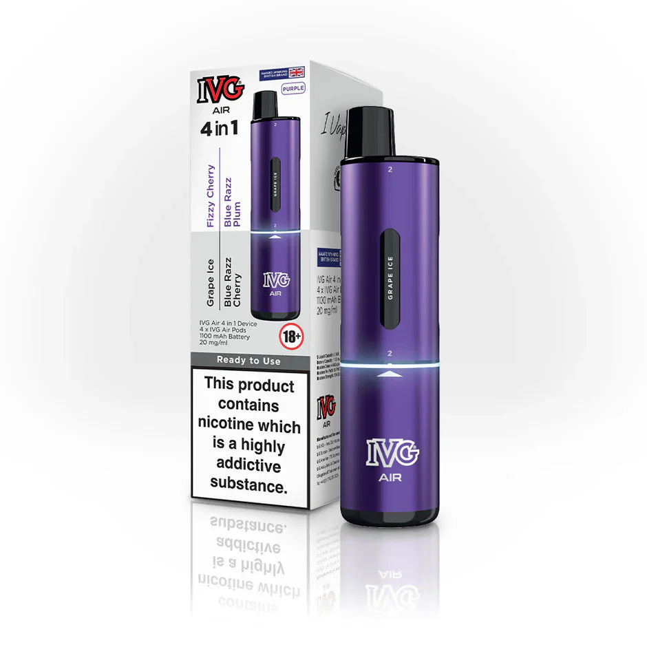 IVG Air 2400 Disposable Vape | 4 IN 1 Flavours
