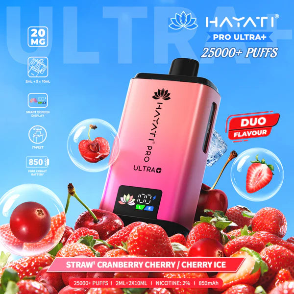 Hayati Pro Ultra Plus 25000 Puff - Box of 5
