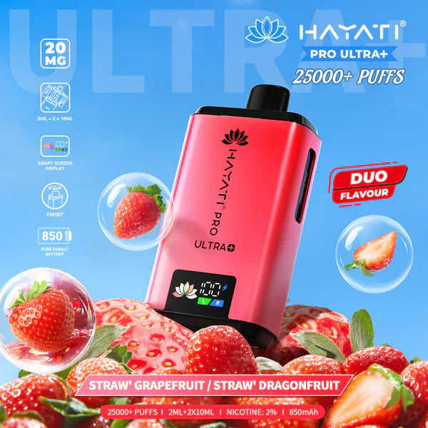 Hayati Pro Ultra Plus 25000 Puff - Box of 5