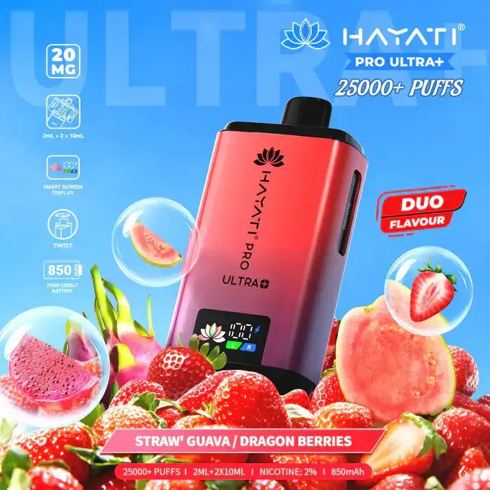 Hayati Pro Ultra Plus 25000 Puffs Prefilled Vape