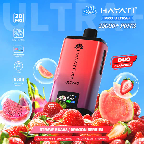 Hayati Pro Ultra Plus 25000 Puff - Box of 5