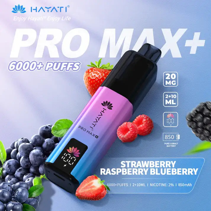 Hayati Pro Max Plus 6000 Puffs Vape