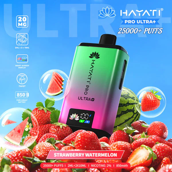Hayati Pro Ultra Plus 25000 Puff - Box of 5