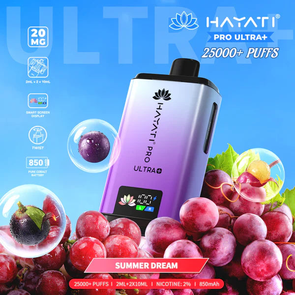 Hayati Pro Ultra Plus 25000 Puff - Box of 5