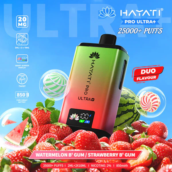 Hayati Pro Ultra Plus 25000 Puff - Box of 5