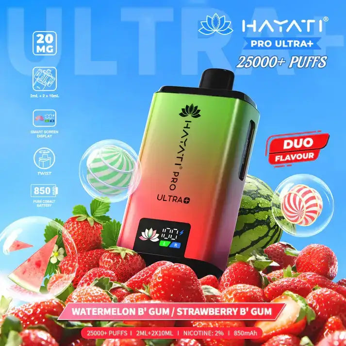 Hayati Pro Ultra Plus 25000 Puffs Prefilled Vape