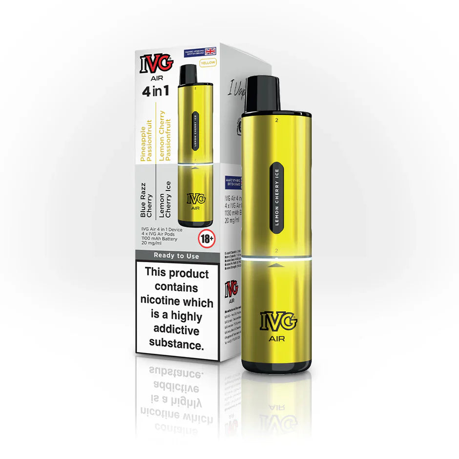 IVG Air 2400 Disposable Vape | 4 IN 1 Flavours