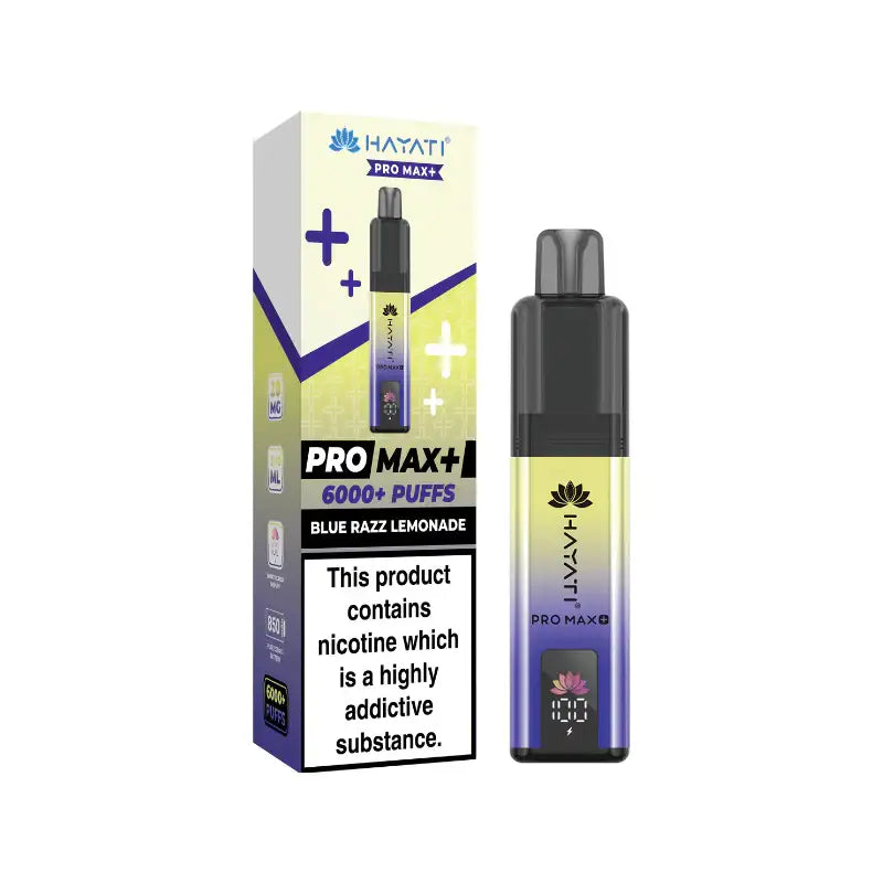 Hayati Pro Max 6000+ Prefilled Vape - Box of 10