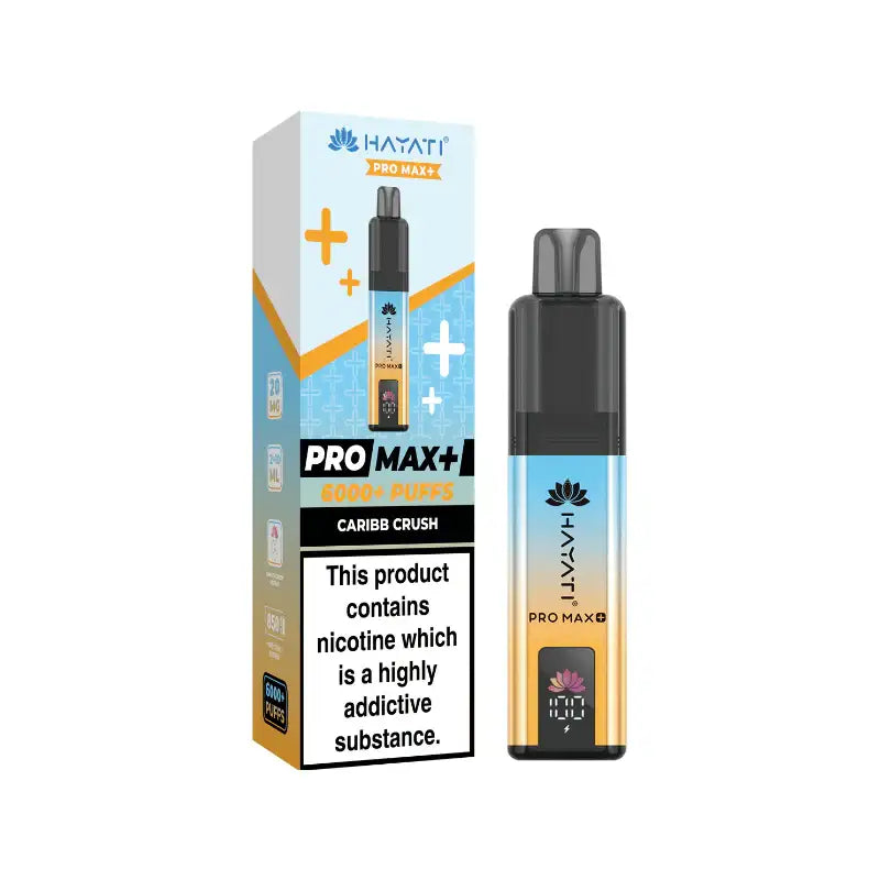 Hayati Pro Max 6000+ Prefilled Vape - Box of 10