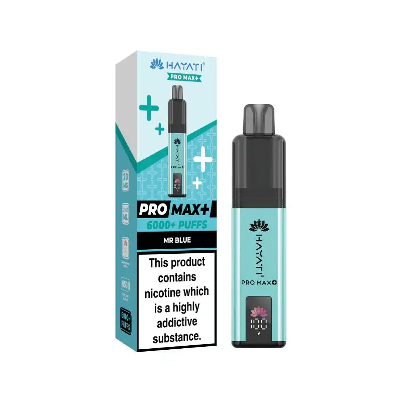 Mr Blue Hayati Pro Max 6000 Puffs Prefilled Pod Vape