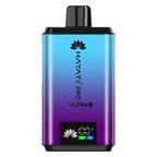 Gradient blue to purple electronic device with 'Hayati Pro Ultra' branding on a white background