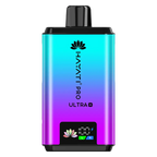 Gradient blue to purple electronic device with 'Hayati Pro Ultra' branding on a white background