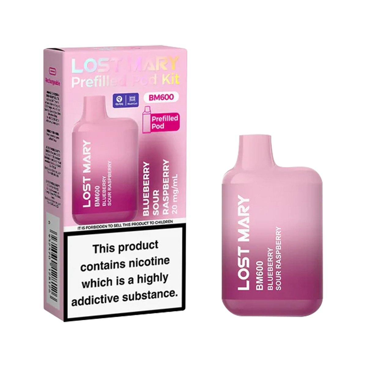 Lost Mary BM600 Prefilled Pod Kit