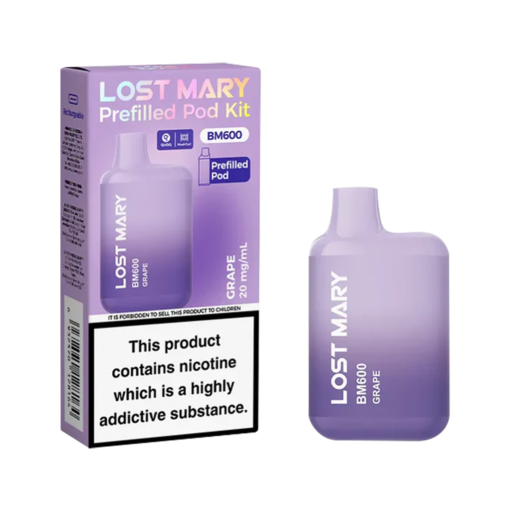 Lost Mary BM600 Blueberry Prefilled Pod Kit