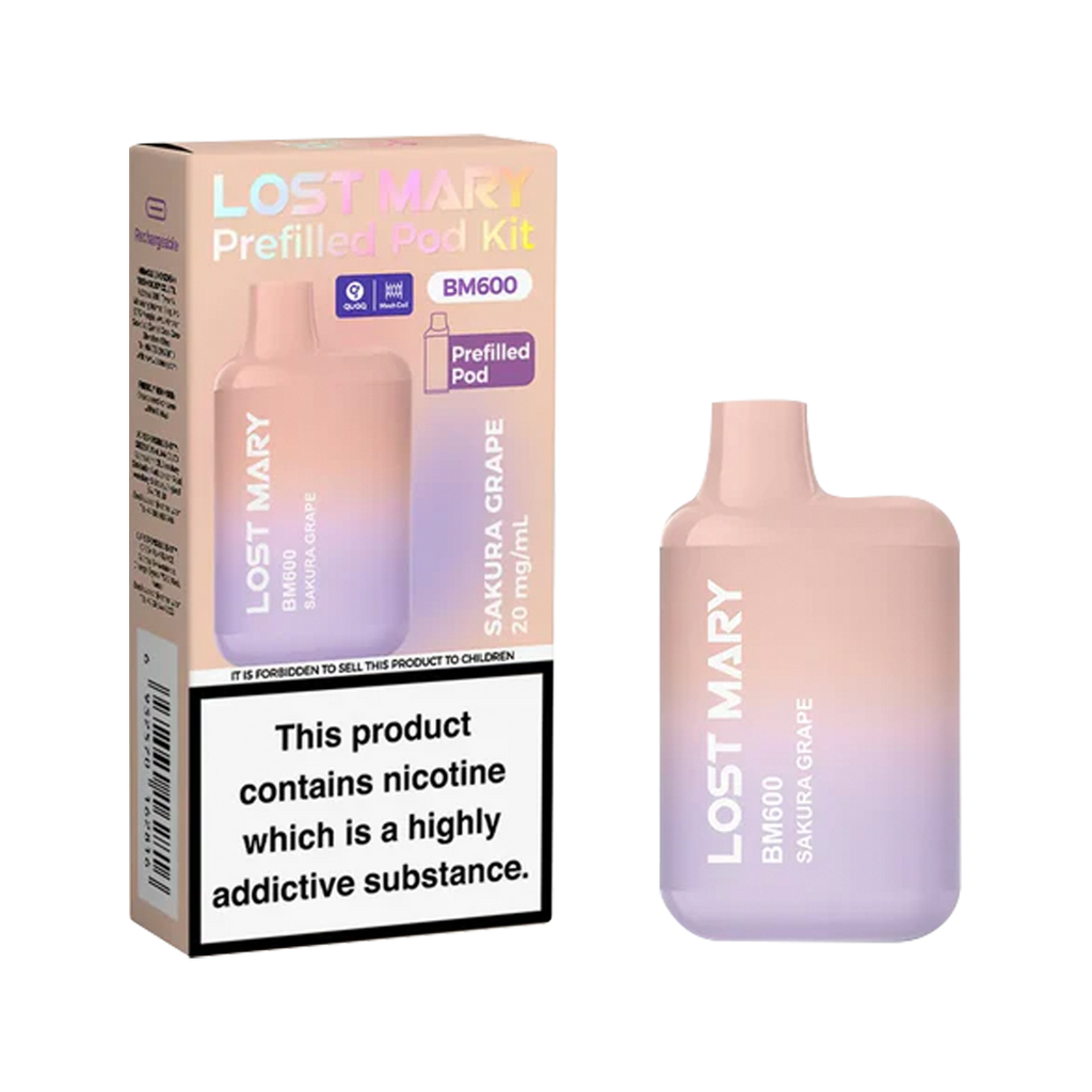 Lost Mary BM600 Blueberry Prefilled Pod Kit
