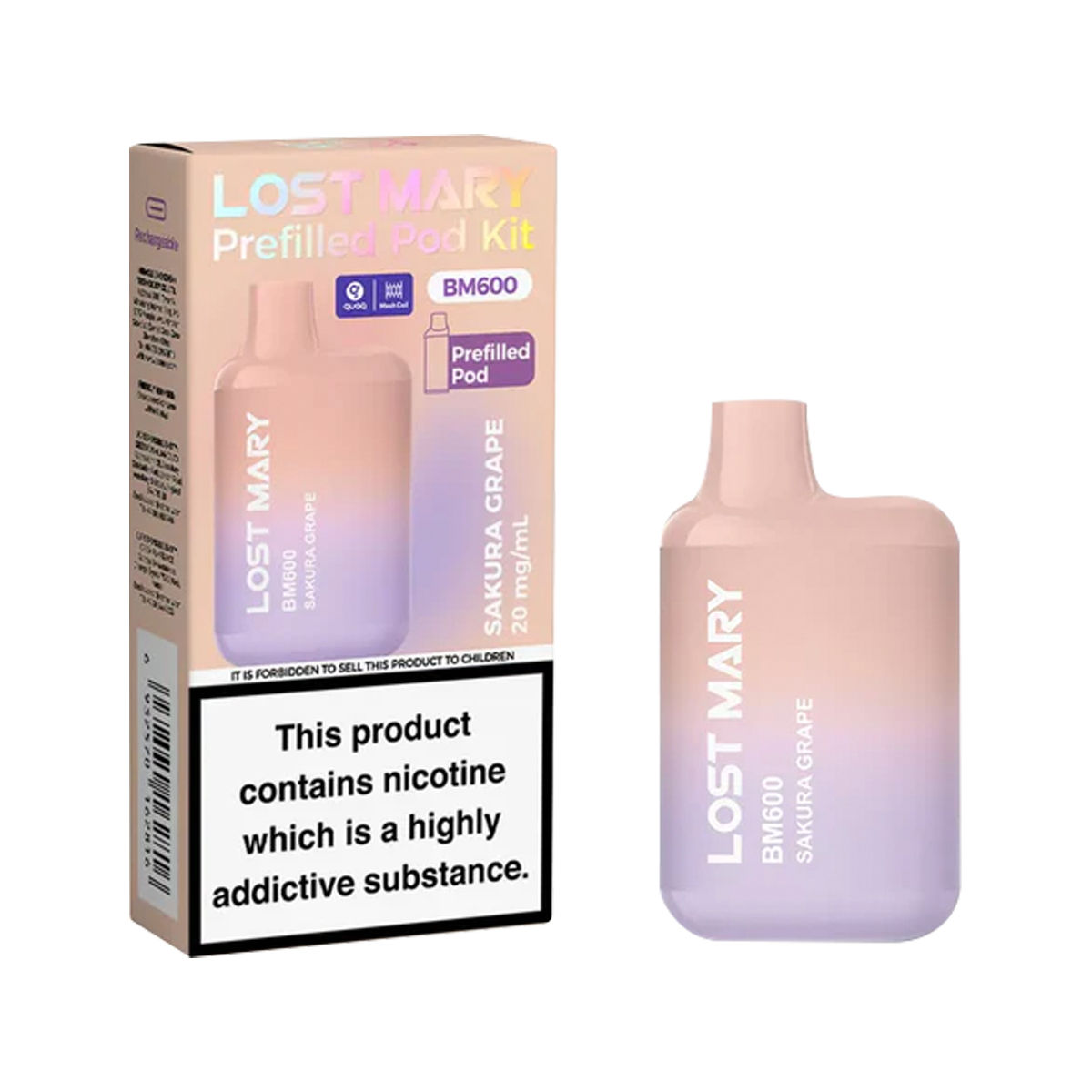 Lost Mary BM600 Prefilled Pod Kit