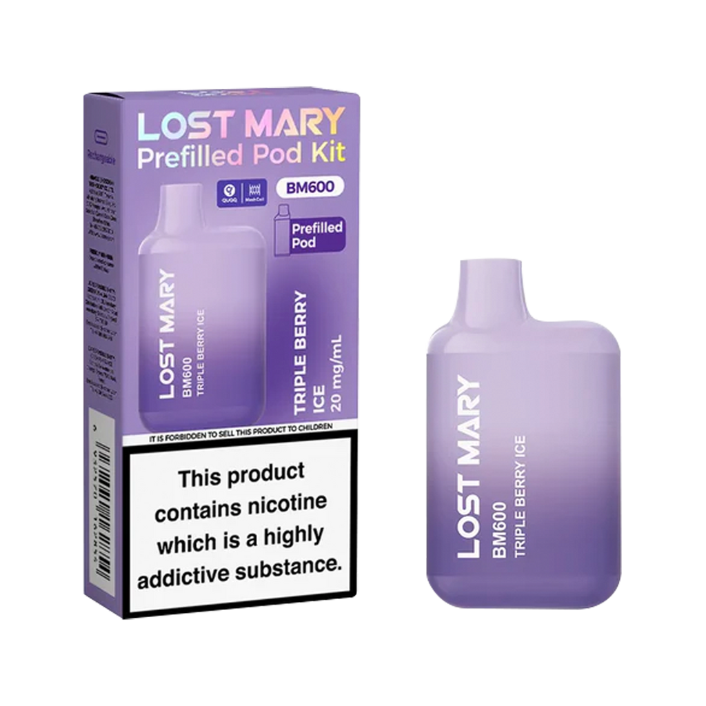 Lost Mary BM600 Blueberry Prefilled Pod Kit