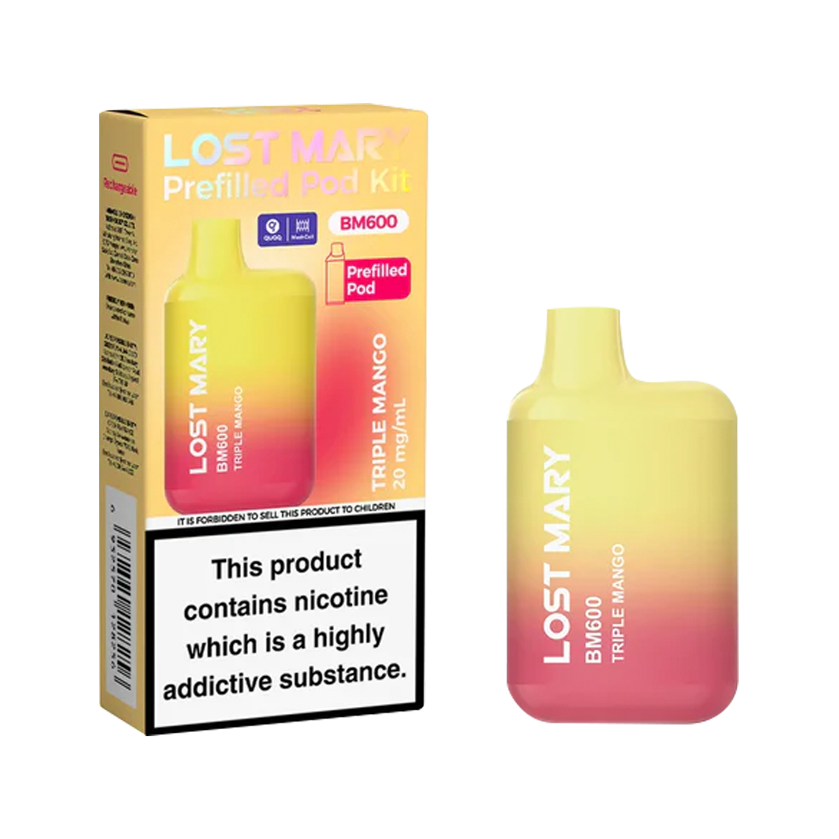 Lost Mary BM600 Prefilled Pod Kit